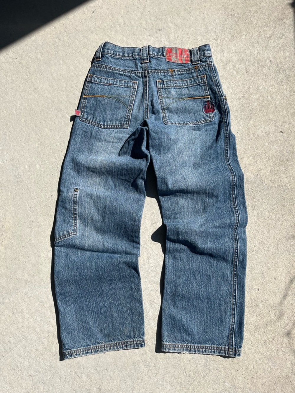 Kids Blue Denim Carpenter Jeans